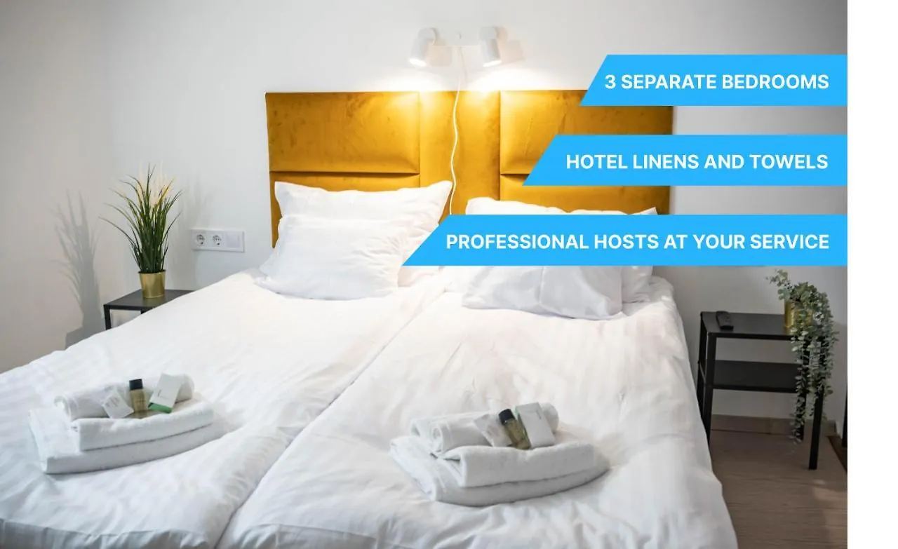Free Parking -Corvin Palace Residence-3Bdrm,6Ppl,Wifi,Ac بودابست المجر
